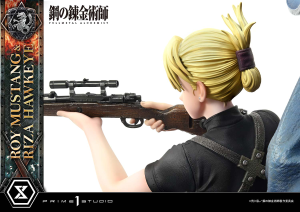 Prime 1 Studio Concept Masterline Fullmetal Alchemist Roy Mustang & Riza Hawkeye DX Bonus Version | 4580708049595