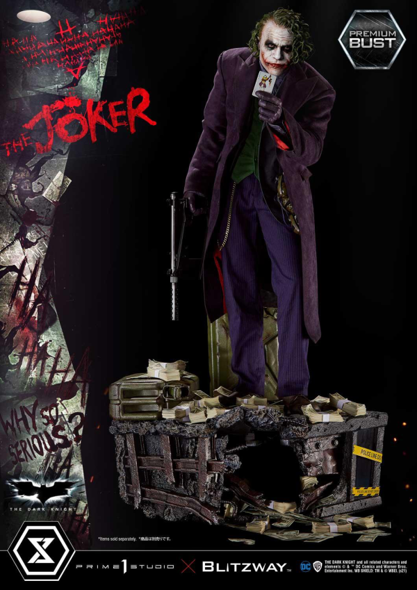 Prime 1 Studio Premium Bust The Dark Knight (Film) The Joker | 4580708034096