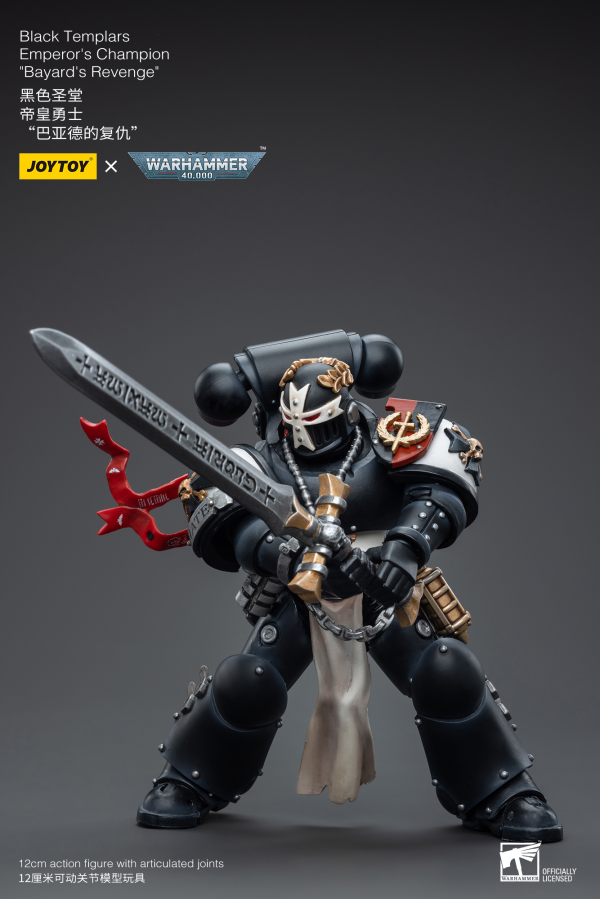 Joy Toy Black Templars Emperor's Champion Bayard's Revenge