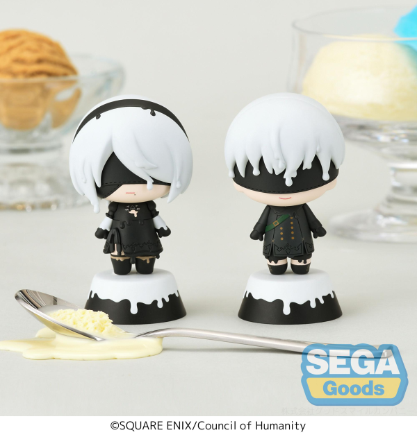 SEGA Tiny Melties TV Anime "NieR:Automata Ver1.1a" Mini Figure Vol.1 (EX) [Pack of 2: 2B(1pc) 9S(1pc)]