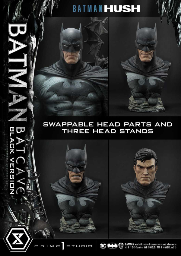 Prime 1 Studio Museum Masterline Batman: Hush (Comics) Batman Batcave Black Version | 4580708035246