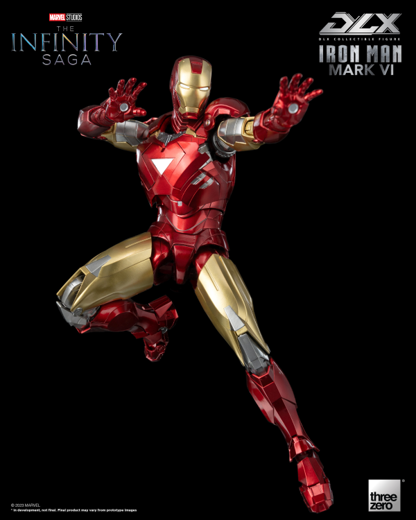 Three Zero Marvel Studios: The Infinity Saga: DLX Iron Man Mark 6