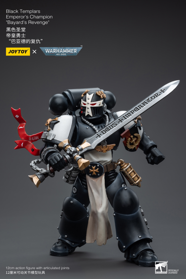 Joy Toy Black Templars Emperor's Champion Bayard's Revenge