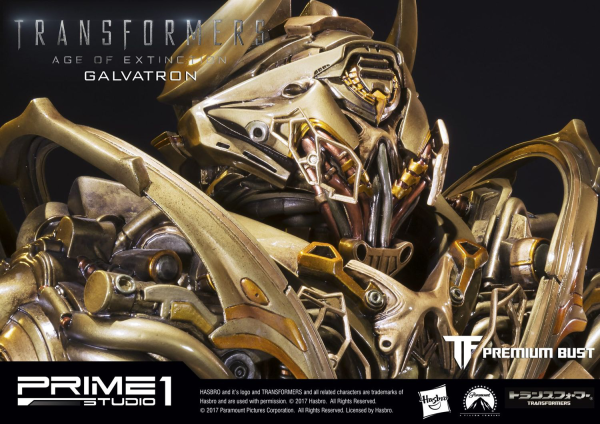 Prime 1 Studio Premium Bust Transformers: Age of Extinction (Film) Galvatron Gold Version | 4562471903762