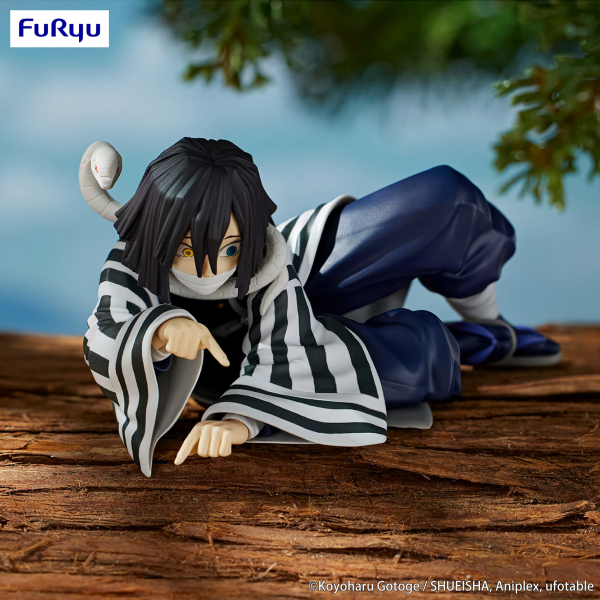 Demon Slayer: Kimetsu no Yaiba　Noodle Stopper Figure -Iguro Obanai-