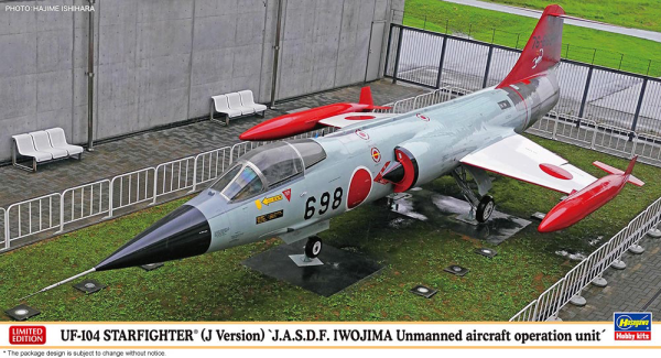 Hasegawa 1/48 UF-104 STARFIGHTER (J Version) J.A.S.D.F. IWOJIMA Unmanned aircraft operation unit(4967834075276)(4967834075276)