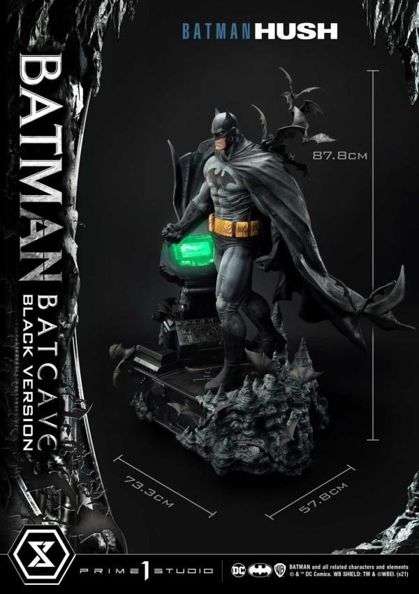 Prime 1 Studio Museum Masterline Batman: Hush (Comics) Batman Batcave Black Version | 4580708035246