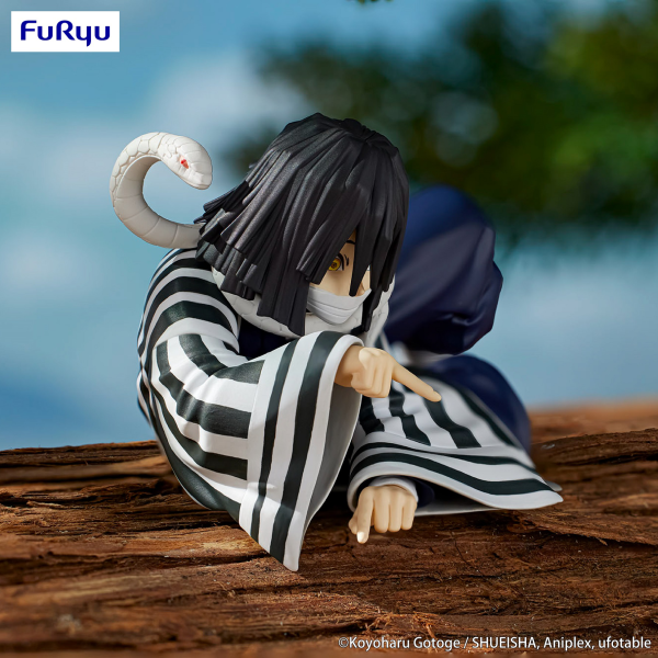 Demon Slayer: Kimetsu no Yaiba　Noodle Stopper Figure -Iguro Obanai-