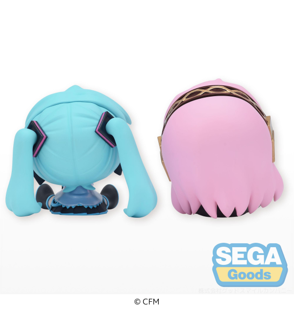 SEGA QyuruMe "Hatsune Miku" Series Mini Figure "Hatsune Miku & Megurine Luka" (EX)