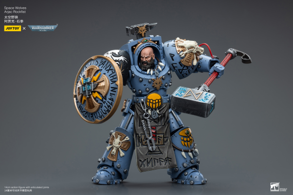 Joy Toy Space Wolves Arjac Rockfist