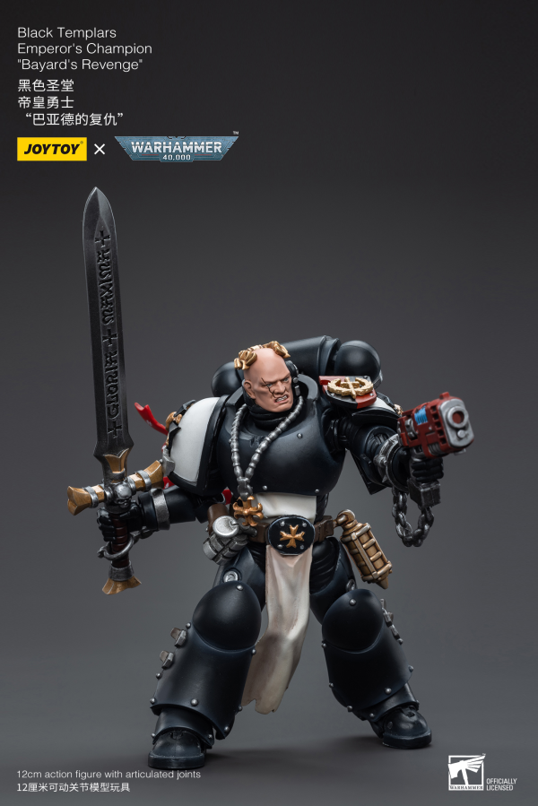 Joy Toy Black Templars Emperor's Champion Bayard's Revenge