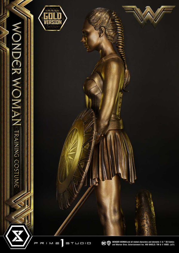 Prime 1 Studio Museum Masterline Wonder Woman (Film) Wonder Woman Training Costume Gold Version | 4580708041179