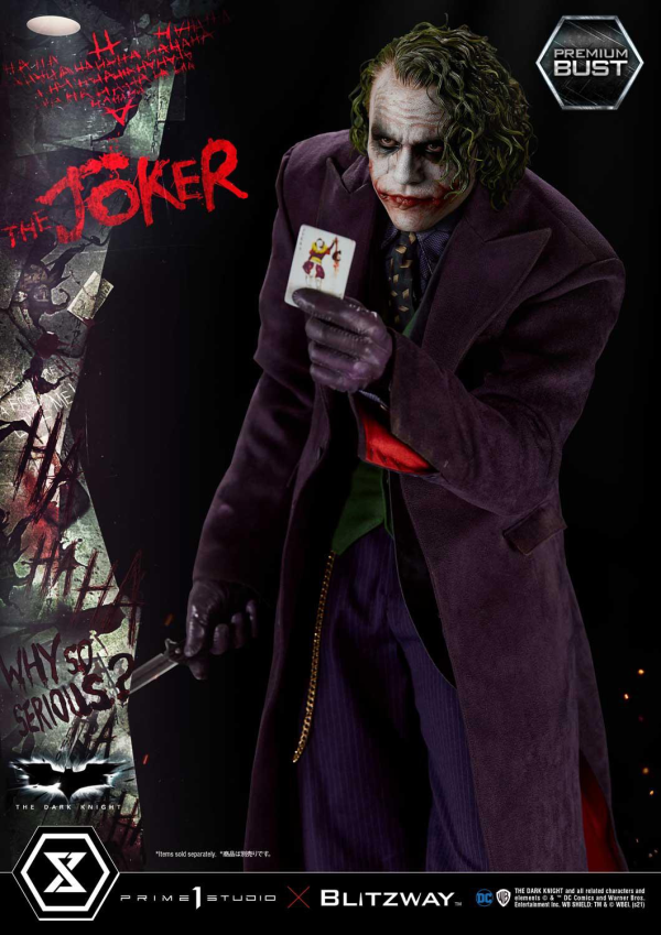 Prime 1 Studio Premium Bust The Dark Knight (Film) The Joker | 4580708034096