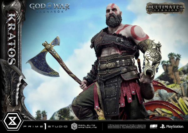 Prime 1 Studio Real Elite Masterline God of War: Ragnarok Kratos Ultimate Bonus Version(4582647120809)(4582647120809)