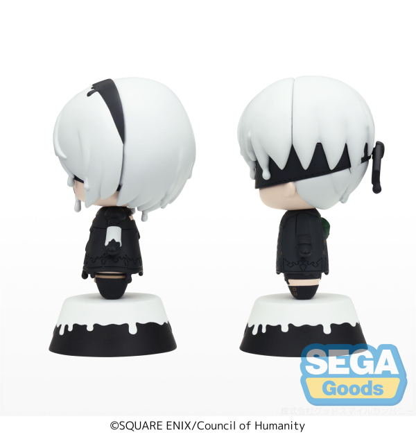 SEGA Tiny Melties TV Anime "NieR:Automata Ver1.1a" Mini Figure Vol.1 (EX) [Pack of 2: 2B(1pc) 9S(1pc)]