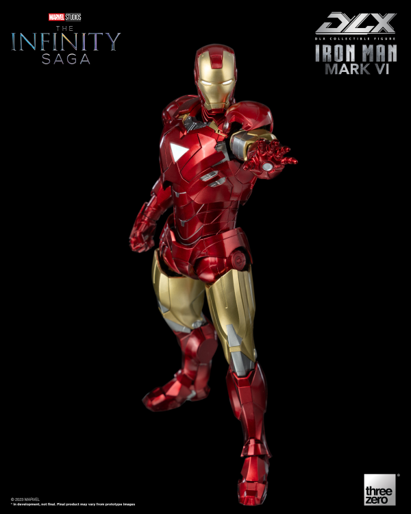 Three Zero Marvel Studios: The Infinity Saga: DLX Iron Man Mark 6