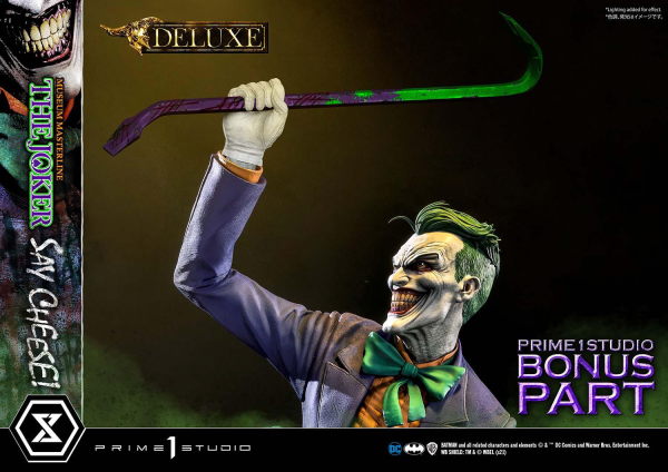 Prime 1 Studio Museum Masterline Batman (Comics) The Joker - Say Cheese DX Bonus Version | 4580708035123