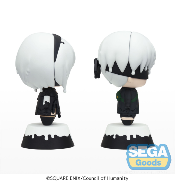 SEGA Tiny Melties TV Anime "NieR:Automata Ver1.1a" Mini Figure Vol.1 (EX) [Pack of 2: 2B(1pc) 9S(1pc)]