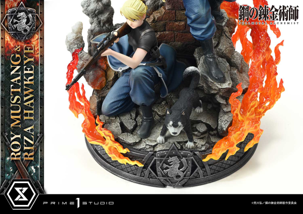 Prime 1 Studio Concept Masterline Fullmetal Alchemist Roy Mustang & Riza Hawkeye DX Bonus Version | 4580708049595