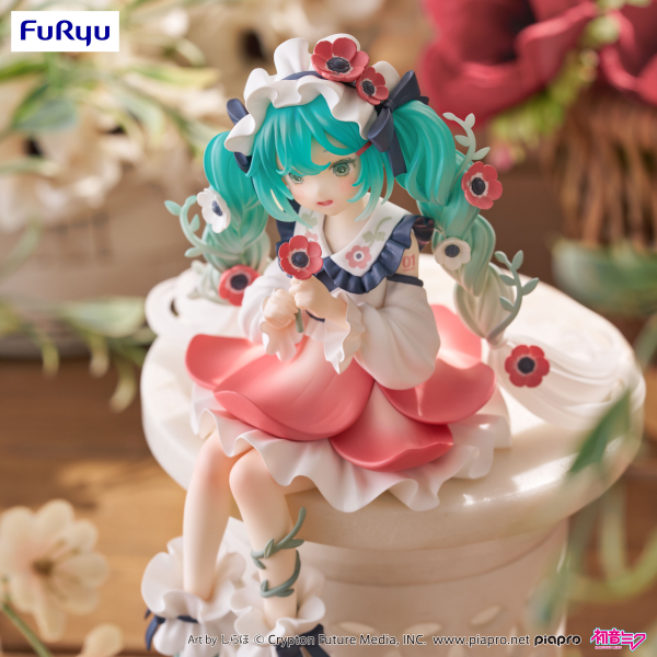 FuRyu Hatsune Miku Noodle Stopper Figure -Flower Fairy Anemone-(4571623501169)(4571623501169)