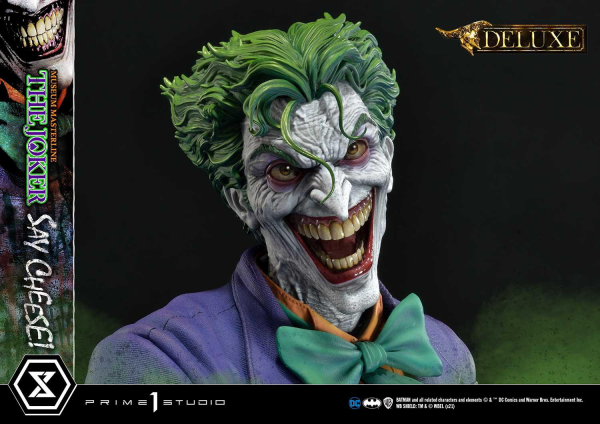 Prime 1 Studio Museum Masterline Batman (Comics) The Joker - Say Cheese DX Bonus Version | 4580708035123