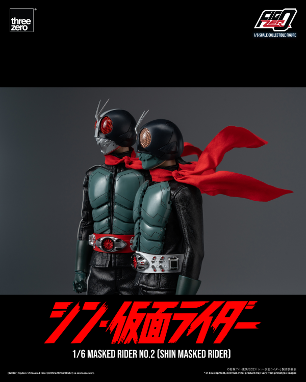 threezero FigZero 1/6 Masked Rider No.2 (SHIN MASKED RIDER)(4895250807969)(4895250807969)