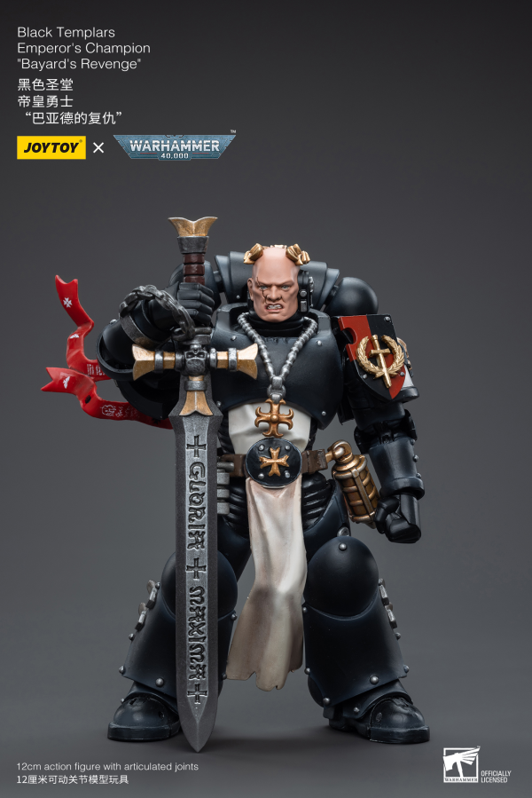 Joy Toy Black Templars Emperor's Champion Bayard's Revenge