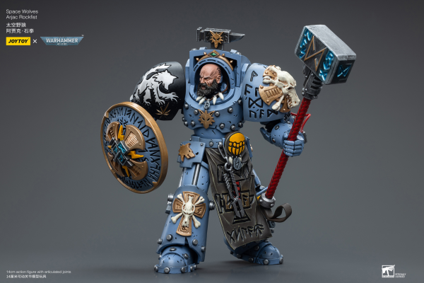 Joy Toy Space Wolves Arjac Rockfist(6973130376878)(6973130376878)