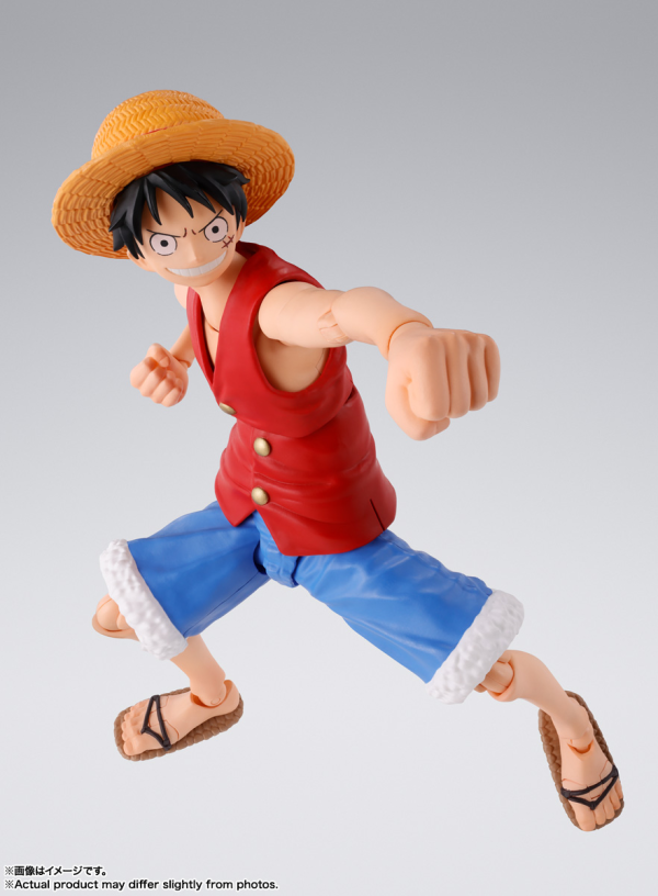 BANDAI Tamashii MONKEY.D.LUFFY -ROMANCE DAWN- "ONE PIECE", TAMASHII NATIONS S.H.Figuarts