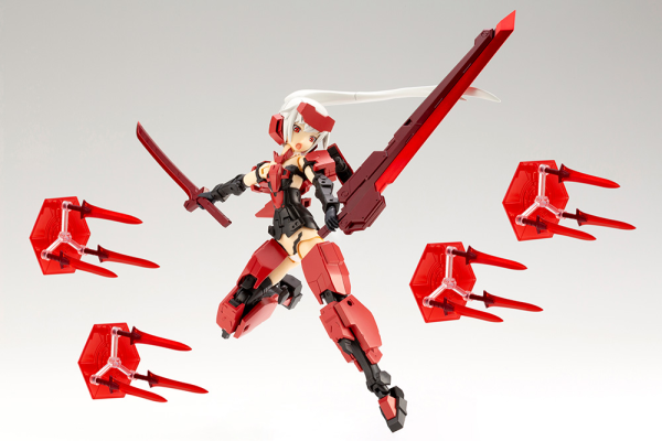 KOTOBUKIYA FRAME ARMS GIRL&WEAPON SET〈JINRAI Ver.〉(4934054058518)(4934054058518)