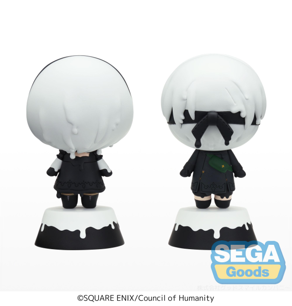 SEGA Tiny Melties TV Anime "NieR:Automata Ver1.1a" Mini Figure Vol.1 (EX) [Pack of 2: 2B(1pc) 9S(1pc)]