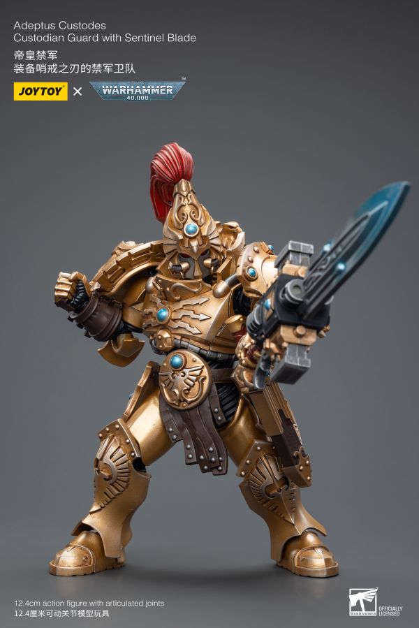 Joy Toy Adeptus Custodes Custodian Guard with Sentinel Blade