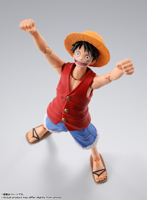 BANDAI Tamashii MONKEY.D.LUFFY -ROMANCE DAWN- "ONE PIECE", TAMASHII NATIONS S.H.Figuarts