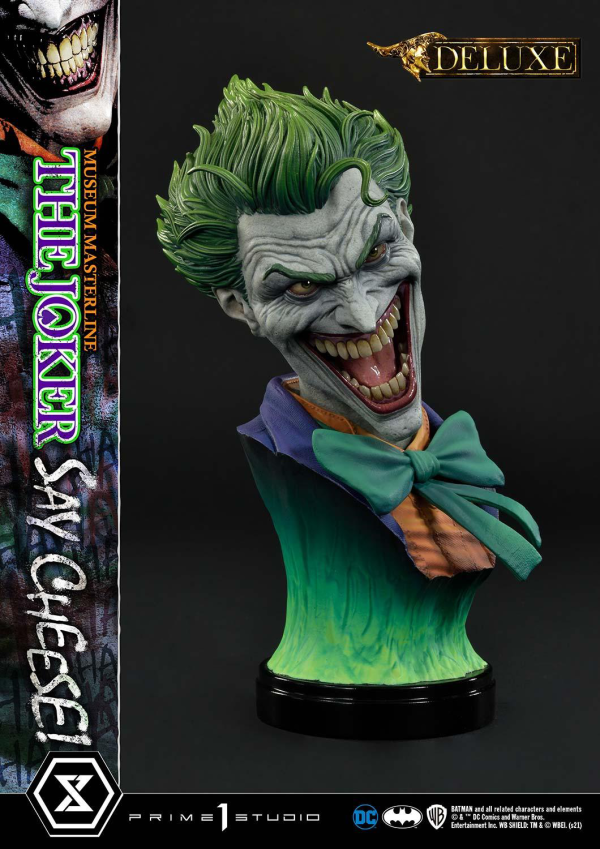 Prime 1 Studio Museum Masterline Batman (Comics) The Joker - Say Cheese DX Bonus Version | 4580708035123