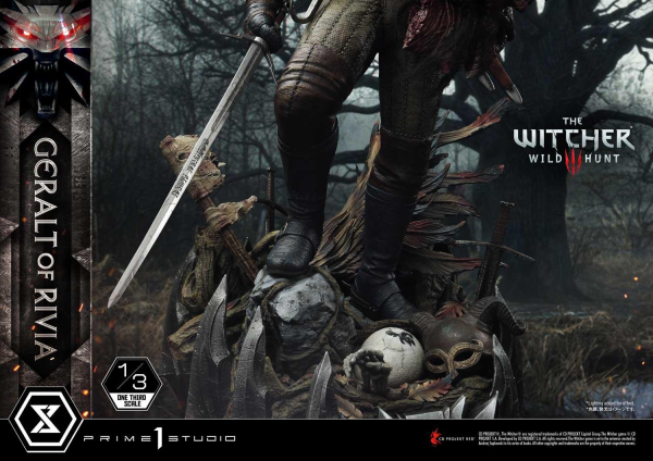 Prime 1 Studio Museum Masterline The Witcher 3: Wild Hunt Geralt of Rivia Deluxe Version | 4582535945620