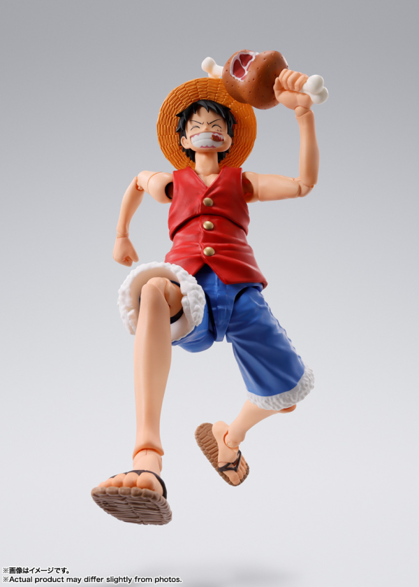 BANDAI Tamashii MONKEY.D.LUFFY -ROMANCE DAWN- "ONE PIECE", TAMASHII NATIONS S.H.Figuarts