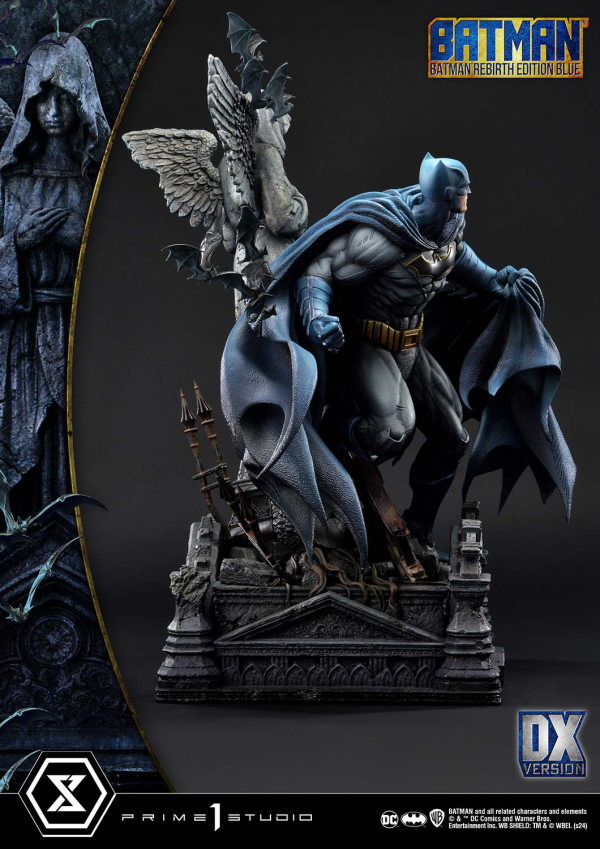 Prime 1 Studio Ultimate Premium Masterline Batman (Comics) Batman Rebirth Edition (Blue) Deluxe Version | 4580708049823