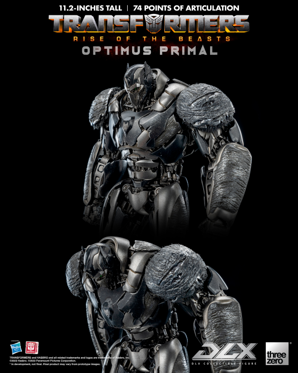 Three Zero Transformers: Rise of the Beasts - DLX Optimus Primal