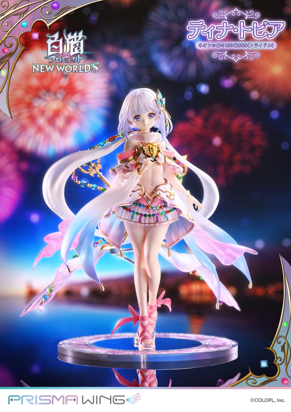 Prime 1 Studio PRISMA WING Shironeko Project Tina Topia The 10 Billion Tridollars of Neon Island 1/7 Scale Pre-Painted Figure | 4582647120335