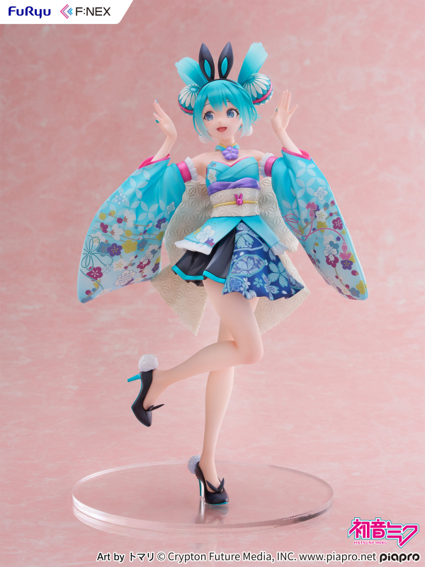 FuRyu Hatsune Miku Wa-Bunny 1/7 Scale Figure(4582655078321)(4582655078321)