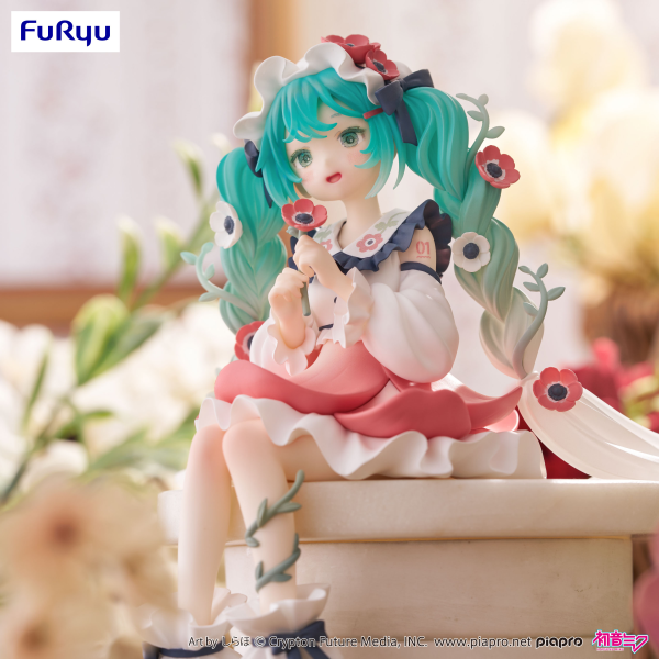 FuRyu Hatsune Miku Noodle Stopper Figure -Flower Fairy Anemone-(4571623501169)(4571623501169)