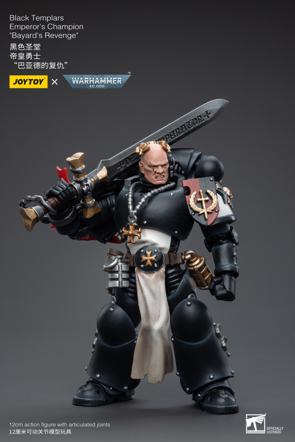 Joy Toy Black Templars Emperor's Champion Bayard's Revenge