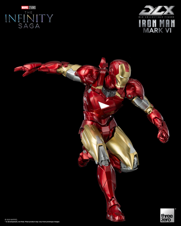 Three Zero Marvel Studios: The Infinity Saga: DLX Iron Man Mark 6