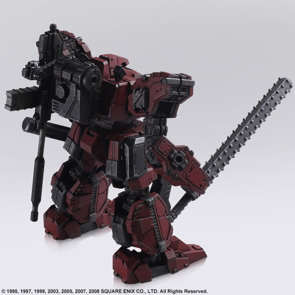 SQUARE ENIX FRONT MISSION STRUCTURE ARTS 1/72 Scale Plastic Model Kit Series Vol. 2 FROST HELL'S WALL VARIANT 6 Unit Set