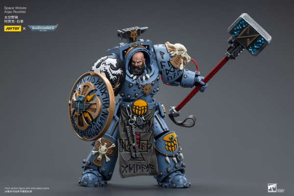 Joy Toy Space Wolves Arjac Rockfist