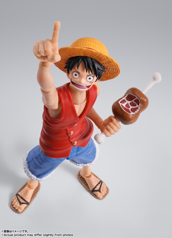 BANDAI Tamashii MONKEY.D.LUFFY -ROMANCE DAWN- "ONE PIECE", TAMASHII NATIONS S.H.Figuarts