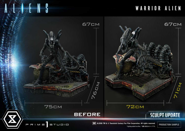 Prime 1 Studio Premium Masterline Aliens (Comics) Warrior Alien DX Bonus Version(4582535943855)(4582535943855)