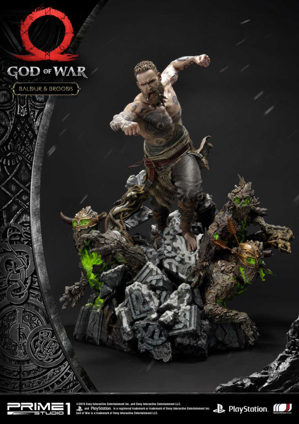 Prime 1 Studio Ultimate Premium Masterline God Of War Baldur & Broods(4562471902468)(4562471902468)