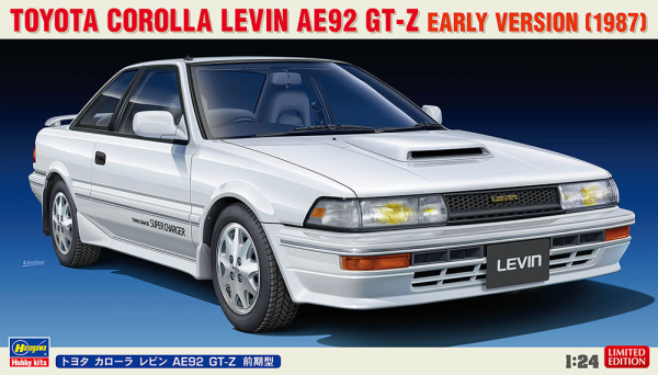 Hasegawa 1/24 TOYOTA COROLLA LEVIN AE92 GT-Z EARLY VERSION(4967834205963)(4967834205963)