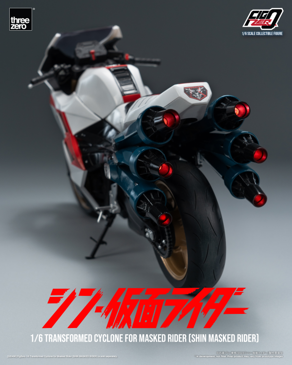 threezero FigZero 1/6 Transformed Cyclone for Masked Rider (SHIN MASKED RIDER)(4895250807563)(4895250807563)